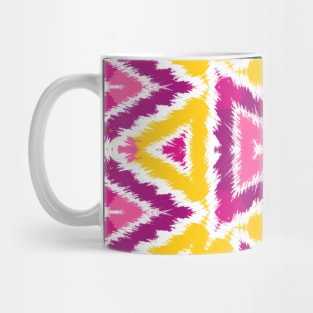 Kaleidoscope Abstract Lines Of Bright Summer Colors Mug